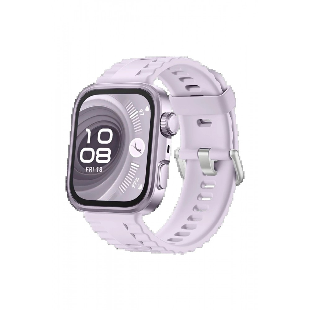 Huawei Fit 4 Nova Silikon Kordon - Lila-(5796)