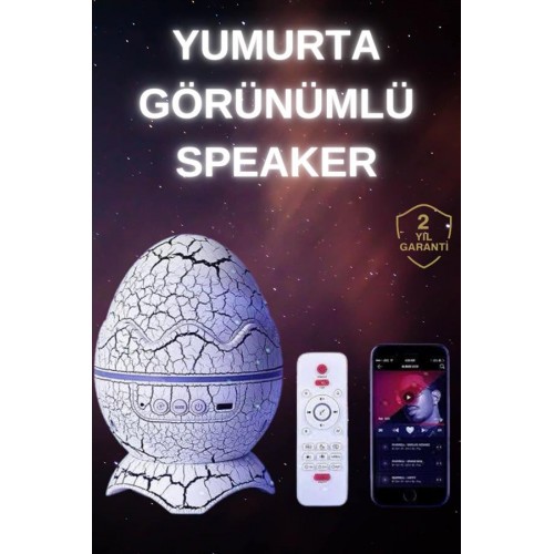 Dinozor Speaker Renk Değiştirme Projeksiyon Modu Bluetooth Hoparlör Gece Lambası Dinozor Speaker Renk Değiştirme Projeksiyon Modu Bluetooth Hoparlör Gece Lambası