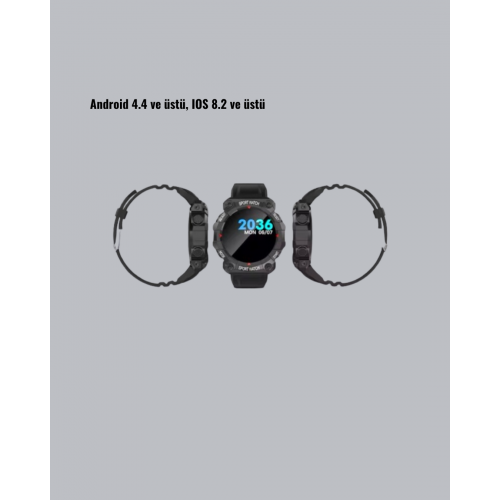 Sporcu Akıllı Saat – Kalp Atışı Adım Kalori ve Tansiyon Takipli