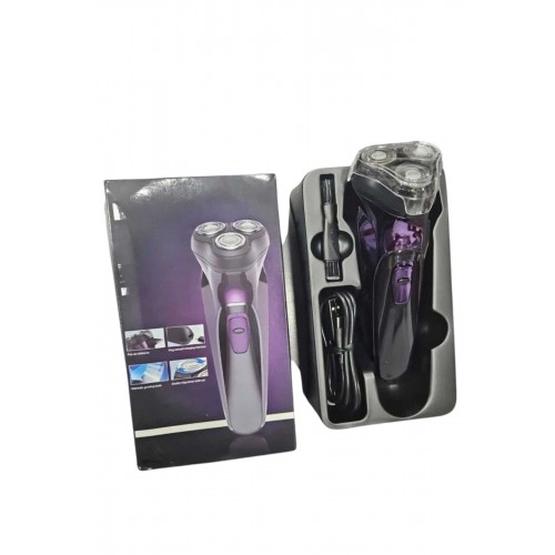 Tıraş Makinesi Hassas Ciltlere Özel Döner Başlıklı Pürüzsüz Görünüm