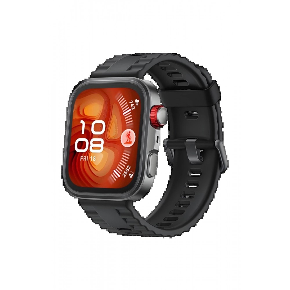 Huawei Fit 4 Nova Silikon Kordon - Siyah-(5796)