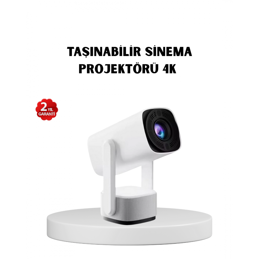 720p HD Projeksiyon Cihazı – Uzun Ömürlü Ampul Canlı Renkler ve Evde Sinema Keyfi