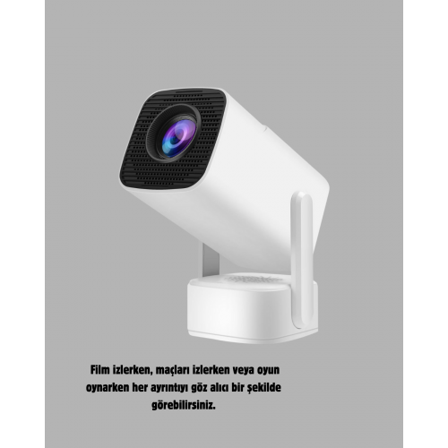 720p HD Projeksiyon Cihazı – Uzun Ömürlü Ampul Canlı Renkler ve Evde Sinema Keyfi 720p HD Projeksiyon Cihazı – Uzun Ömürlü Ampul Canlı Renkler ve Evde Sinema Keyfi