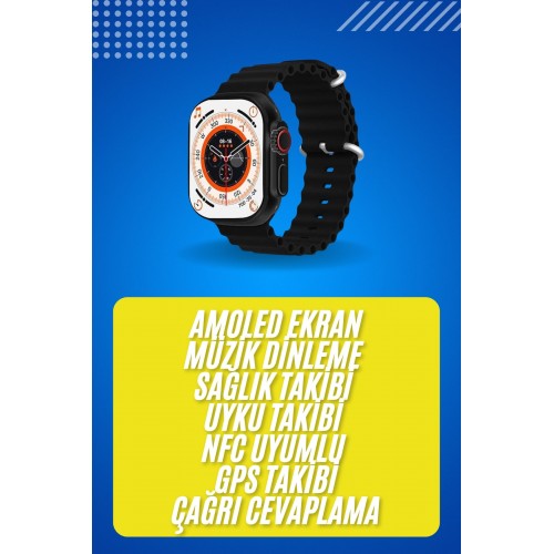 Android ve İOS Uyumlu Arama Konuşma Yapabilen Akıllı Saat Android ve İOS Uyumlu Arama Konuşma Yapabilen Akıllı Saat