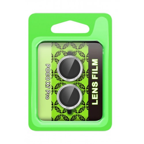 Xiaomi Poco X7 Pro Raze Metal Kamera Lens - Gümüş-(5796)