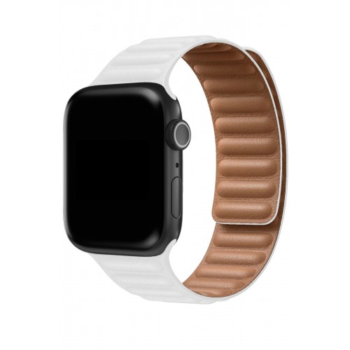 Apple Watch 38mm Loop Kordon - Beyaz-(5796)