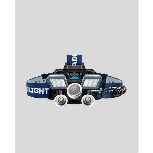 Profesyonel Şarjlı LED Far – IPX5 Suya Dayanıklı 4 Işık Modu Hareket Sensörlü