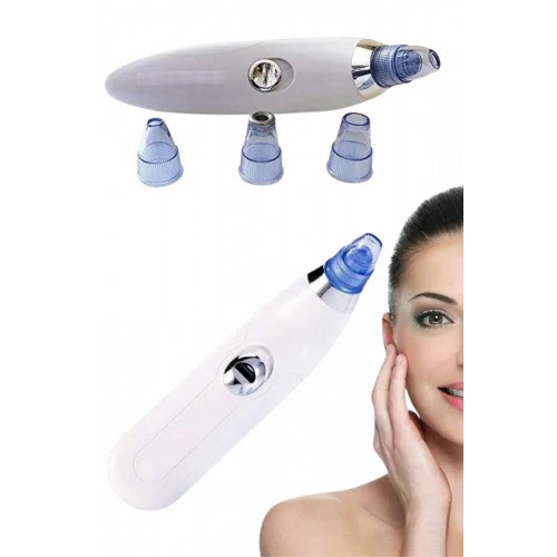 4 Başlıklı Pilli Vakumlu Siyah Nokta Temizleyici Akne Ve Sivilce Önleyici 4 Başlıklı Pilli Vakumlu Siyah Nokta Temizleyici Akne Ve Sivilce Önleyici