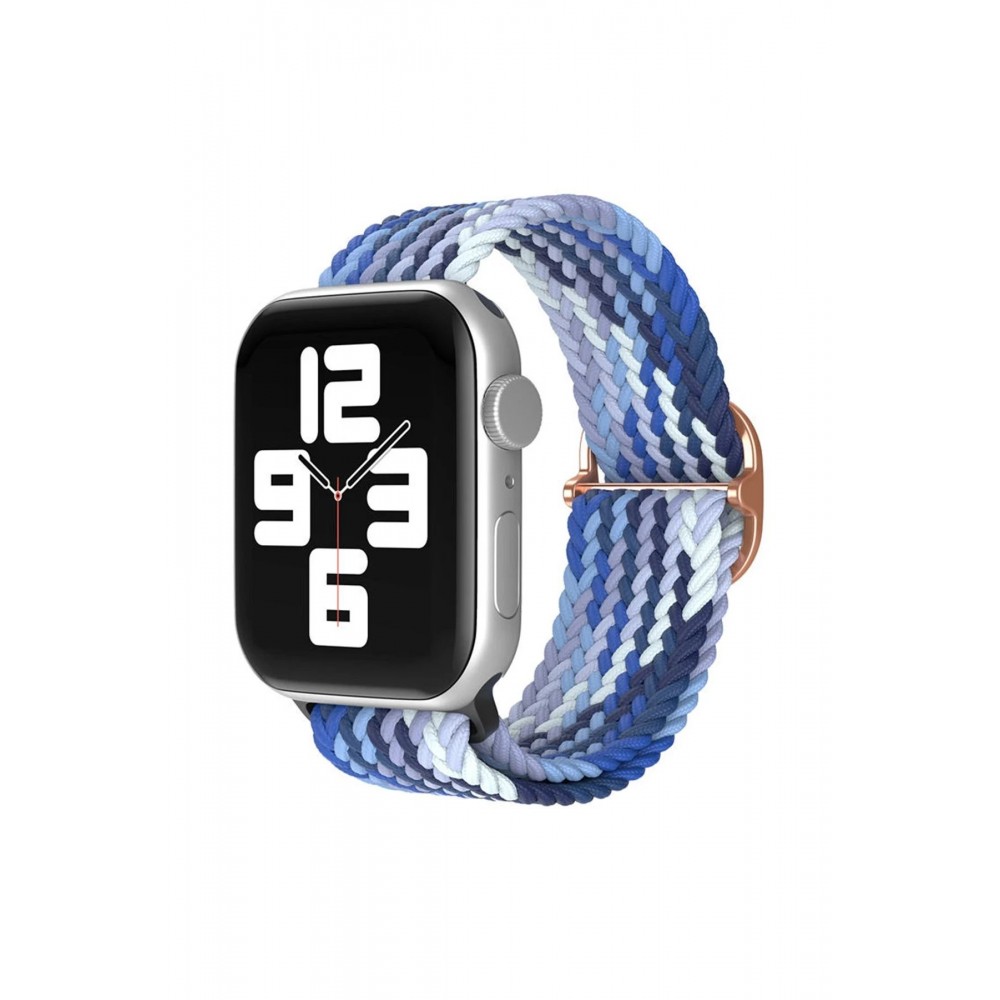 Apple Watch 42mm Star Kordon - Lacivert-Mavi-(5796)