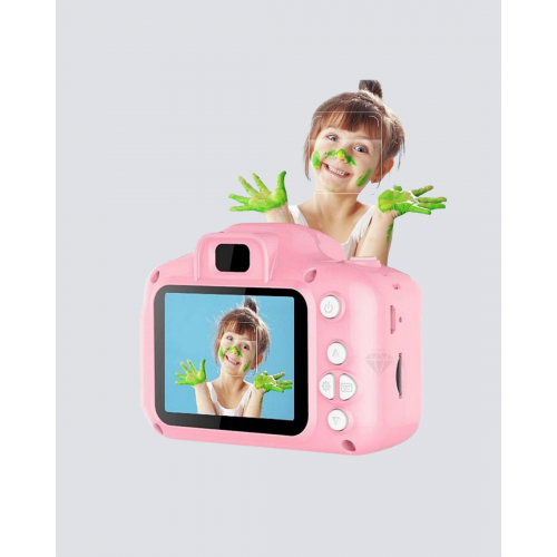 Çocuklar İçin Mini Fotoğraf Makinesi 8MP 1080P Video ve Darbeye Dayanıklı