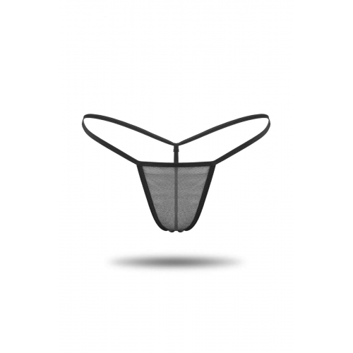 Siyah Tül Tanga TM1114 Siyah Tül Tanga TM1114