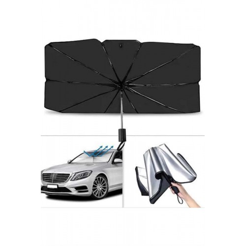 Yeni Nesil Tüm Araç Modellerine Uygun Oto Şemsiye Katlanabilir UV Işınlarına Karşı