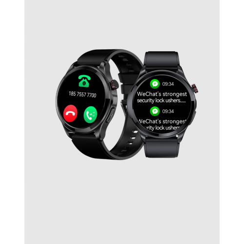 AMOLED Ekranlı Smartwatch – 3 Kordonlu Kalp Atış & Uyku Takipli Akıllı Saat