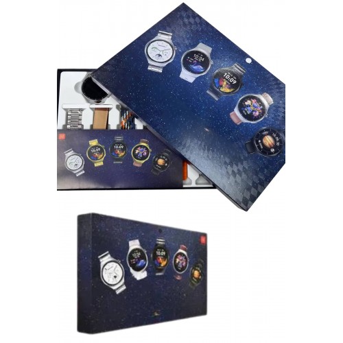 Akıllı Saat Çoklu Kordon Seçenekli Dokunmatik Ekran Nabız Sensörlü