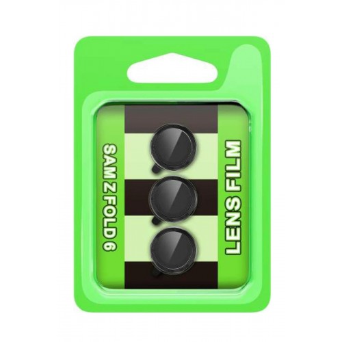 Samsung Galaxy Z Fold 6 Raze Metal Kamera Lens - Siyah-(5796)