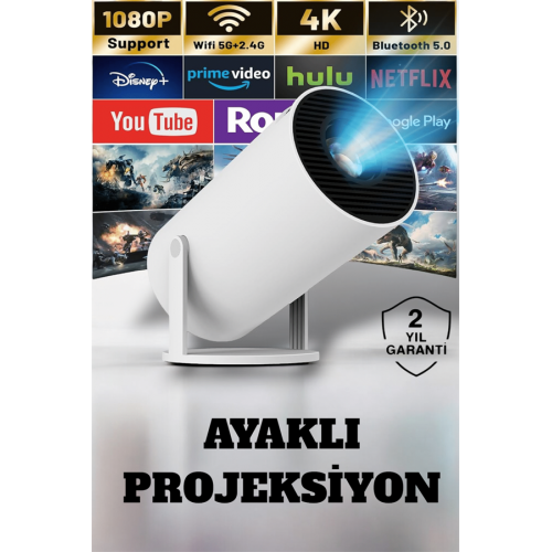 HDMI ve Full HD Teknolojili 160 ANSI Lümen Kablosuz Projeksiyon