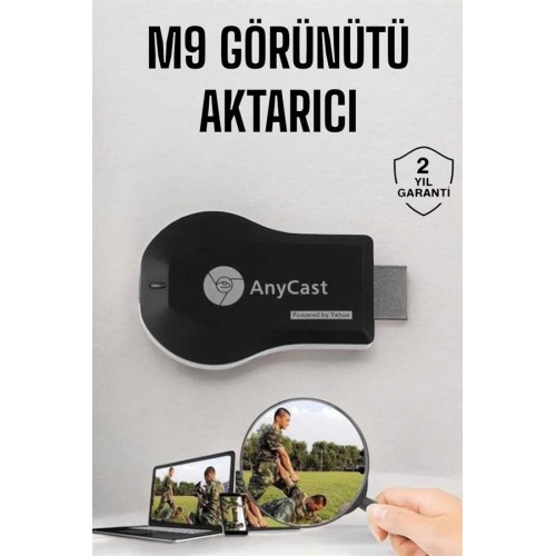 M9 Plus Hdmi Kablosuz Görüntü Ve Ses Aktarıcı HD Görüntü
