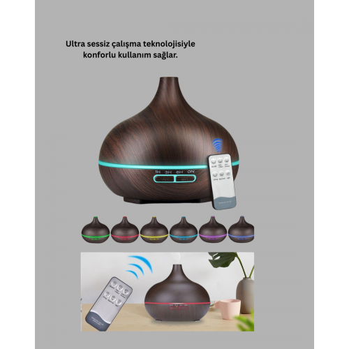 Büyük Su Hazneli Ultrasonik Difüzör ve Oda Nemlendirici
