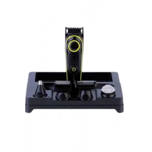 Saç Sakal Vücut Tıraş Makinesi 5in1 Kablosuz Burun Kulak Tıraş Makinesi