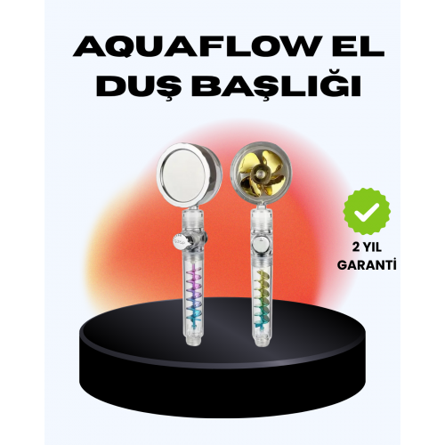 Döner Pervaneli El Duşu Başlığı – Su Tasarruflu Basınç Artırıcı Yağmur Etkili