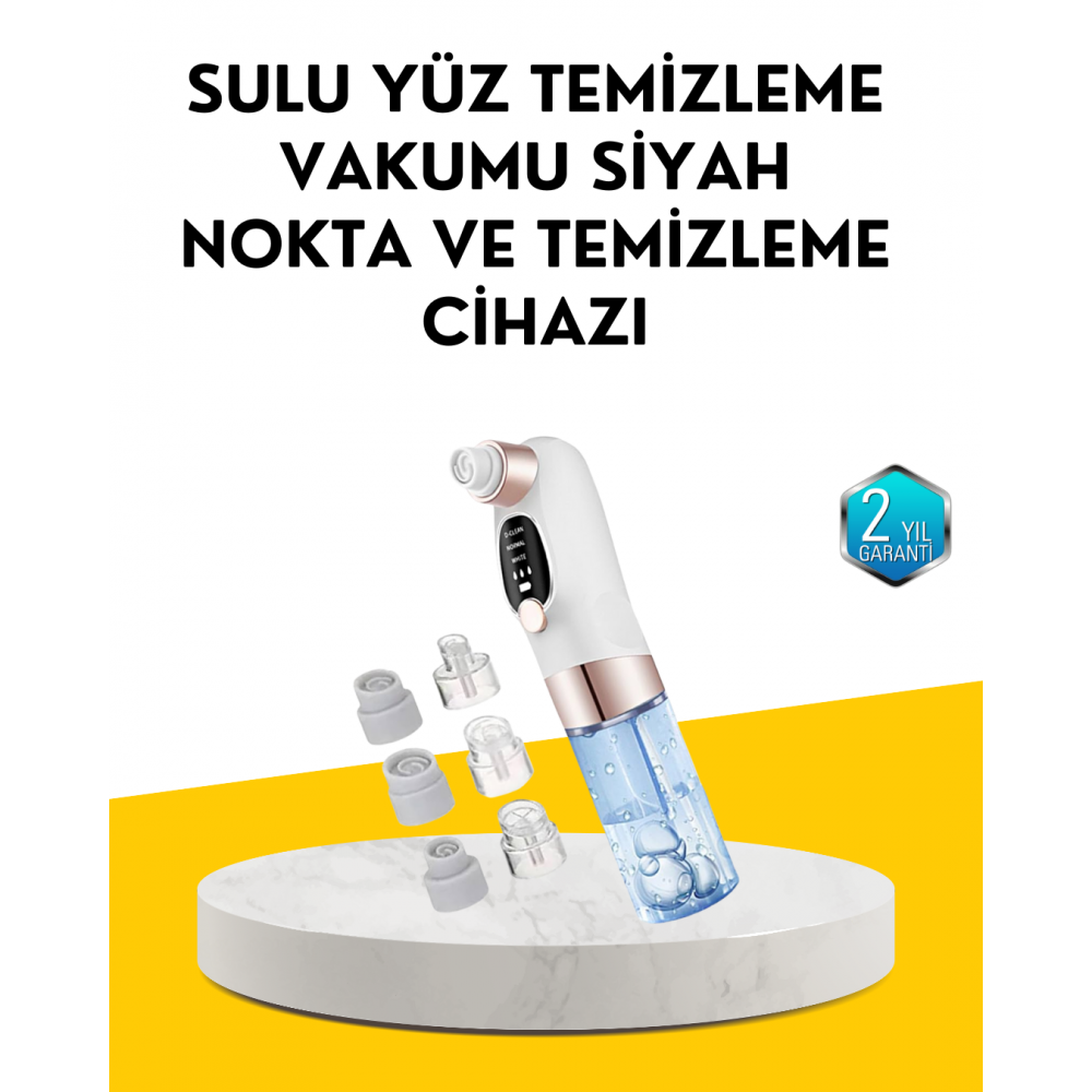 Çok Fonksiyonlu Cilt Bakım Cihazı – Siyah Nokta Gözenek ve Akne Temizleyici