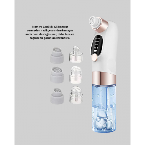 Çok Fonksiyonlu Cilt Bakım Cihazı – Siyah Nokta Gözenek ve Akne Temizleyici