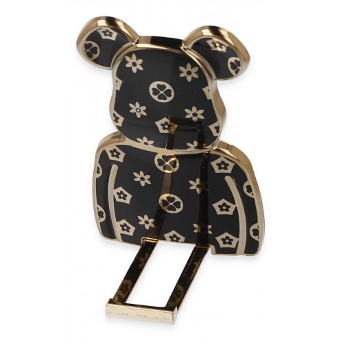 Astro Stand Ayıcık Desenli - Siyah-(5796)