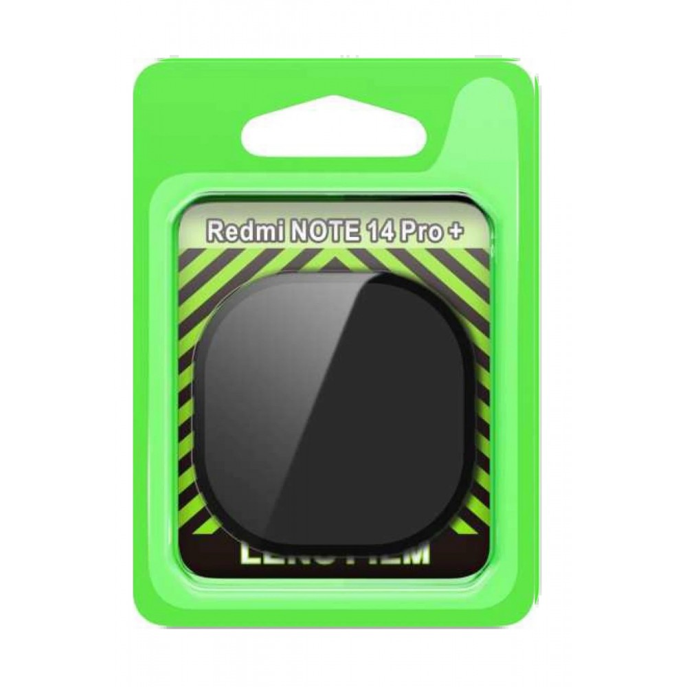 Xiaomi Redmi Note 14 Pro Plus Raze Metal Kamera Lens - Siyah-(5796)