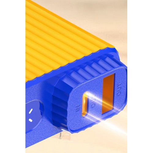 A40Q 10.000 mAh PD 20W Mini Powerbank - Siyah-Beyaz-(5796)