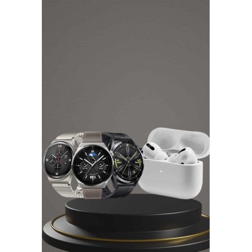 Aynalı Bluetooth Kulaklık Yeni Nesil Akıllı Saat Titreşimli Nabız Ölçer Spor Modları