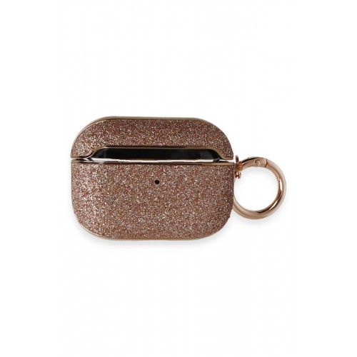Airpods Pro 2 (2.nesil) Spell Simli Kılıf - Rose Gold-(5796)