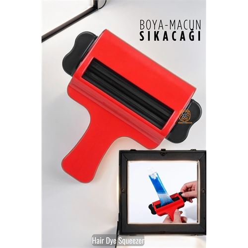 Turk Kuaför Tüp Sıkacağı Saç Boya Macun Krem