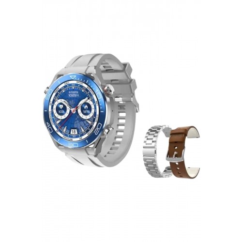 Akıllı Saat 1.62 İnç Ultimate Nabız Sensörlü Sesli Görüşme Yapabilen