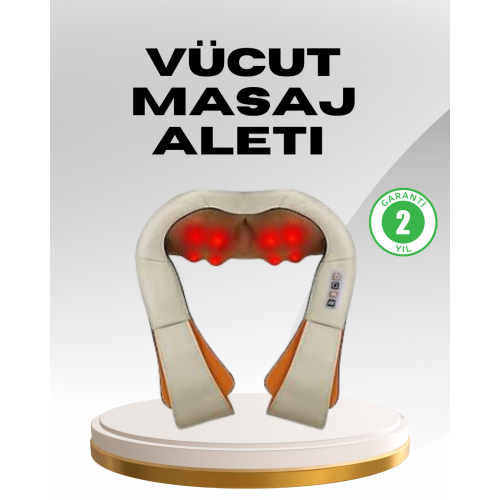 Ovmalı Kas Gevşetici Masaj Cihazı – Boyun Omuz ve Sırt İçin Derin Etki