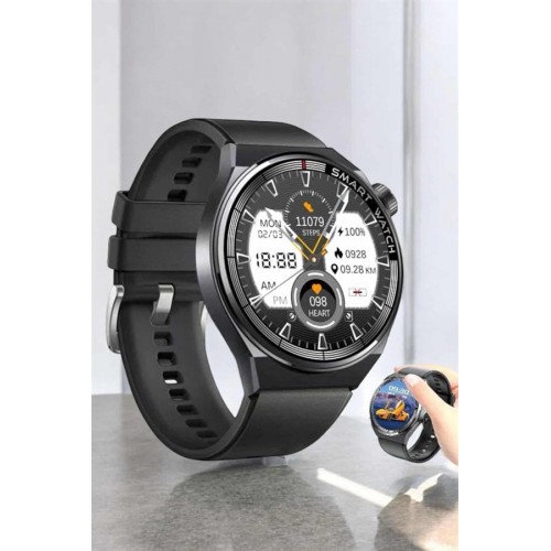 Akıllı Saat Uyku Ve Sağlık Takibi Bildirim Görme Arama Cevaplama