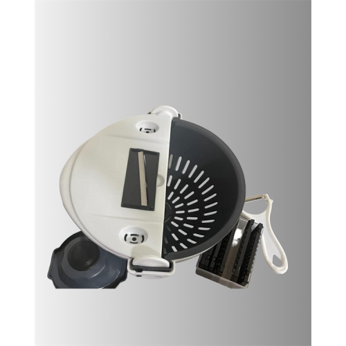 Süzgeçli Çok Fonksiyonlu Döner Rende ve Doğrayıcı Süzgeçli Çok Fonksiyonlu Döner Rende ve Doğrayıcı