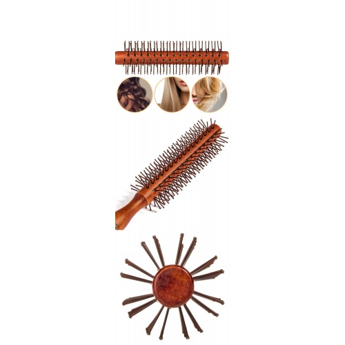 Turk Fön ve Tarama Fırçası Ahşap 2 li SET Turk Fön ve Tarama Fırçası Ahşap 2 li SET