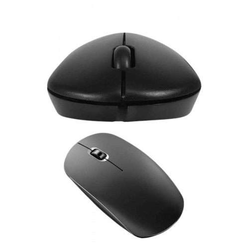 Siyah Kablosuz Mouse Wireless Mouse Minimal Tasarım Siyah Kablosuz Mouse Wireless Mouse Minimal Tasarım