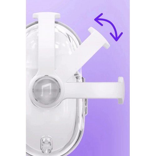 Airpods Pro 3 (3.nesil) Tema Kılıf - Beyaz-(5796)