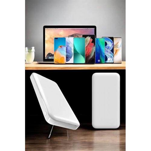 5000 Mah İOS Uyumlu Magsafe Kablosuz Şarj Hızlı Şarj Desteği