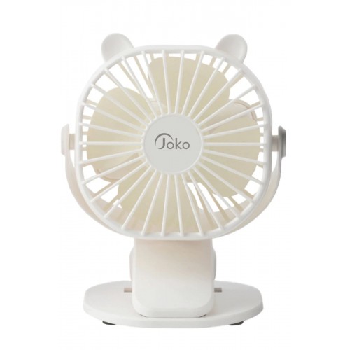 JS03 Masaüstü Soğutma Fanı - Beyaz-(5796)