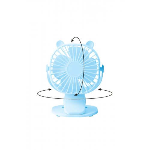 JS03 Masaüstü Soğutma Fanı - Beyaz-(5796)
