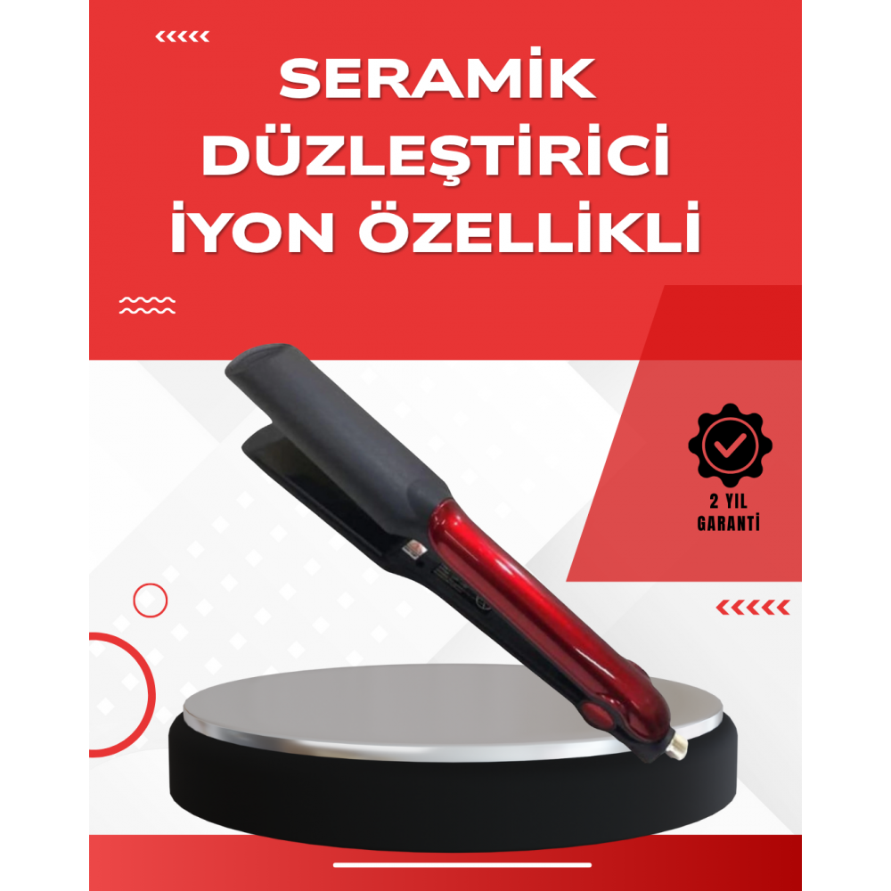 160°–220° Isı Ayarlı Saç Düzleştirici – Seyahat Tipi Hafif Model