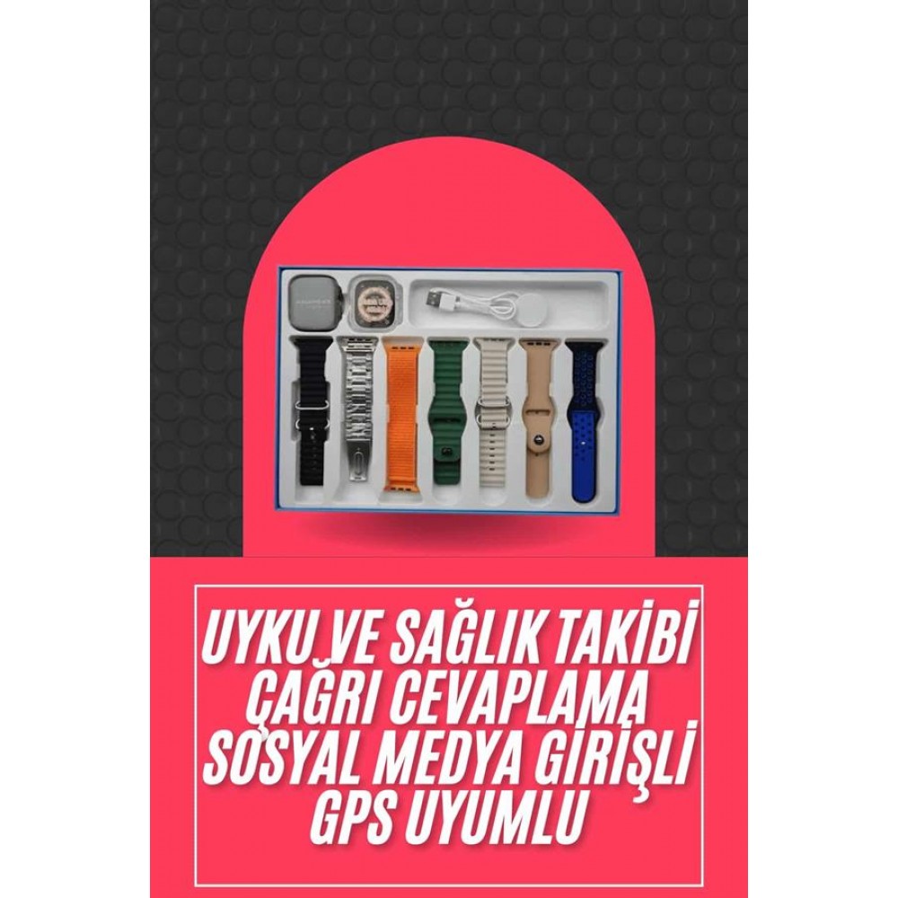 Akıllı Saat Unisex Akıllı Saat Çoklu Kordon Seçeneği Çelik Kordon Plastik Kordon