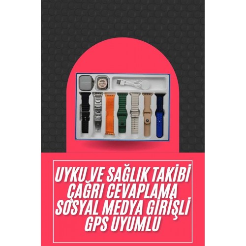 Akıllı Saat Unisex Akıllı Saat Çoklu Kordon Seçeneği Çelik Kordon Plastik Kordon