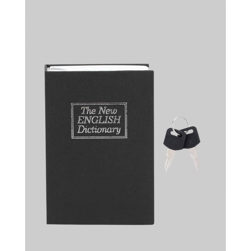 Gizli Kitap Kasa – Metal Gövdeli Anahtarlı