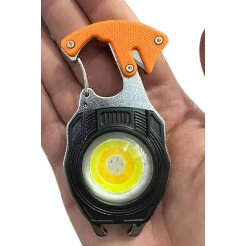 El Feneri LED Anahtarlık Çok Fonksiyonlu Mini Çakmak Özellikli El Feneri LED Anahtarlık Çok Fonksiyonlu Mini Çakmak Özellikli