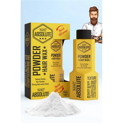 Turk Nano Pudra Wax Absolute Professional Saç Şekillendirici