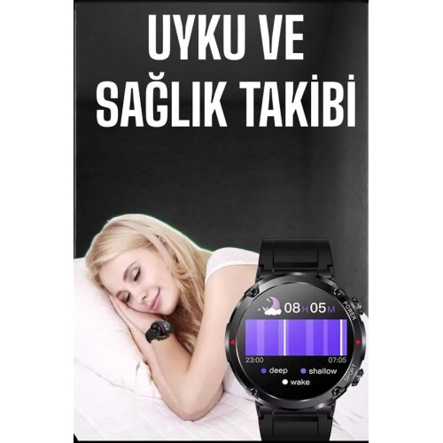 Akıllı Saat Yeni Nesil Bluetooth Bağlantılı Uyku ve Sağlık Takibi NFC ve GPS Akıllı Saat Yeni Nesil Bluetooth Bağlantılı Uyku ve Sağlık Takibi NFC ve GPS
