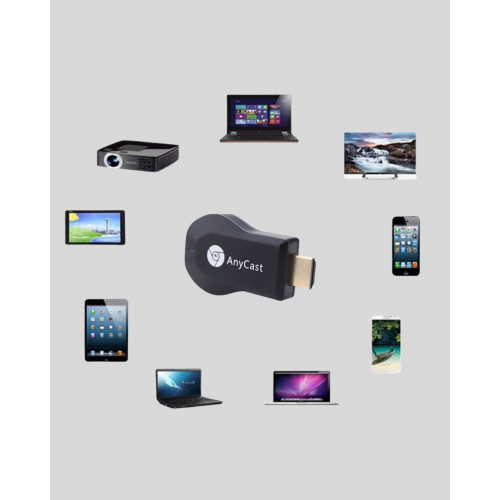 M9 Plus Kablosuz HDMI Görüntü Aktarıcı – Tak Çalıştır iOS Android Windows Uyumlu